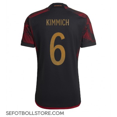 Tyskland Joshua Kimmich #6 Replika Bortatröja VM 2022 Kortärmad